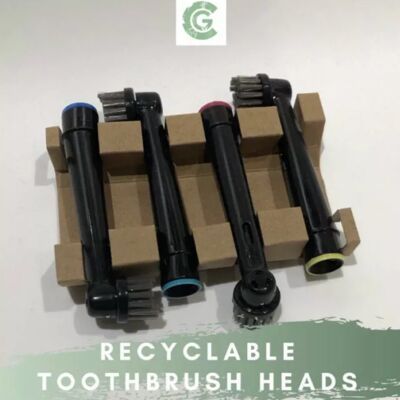 Testine per spazzolini da denti riciclabili - Confezione da 4