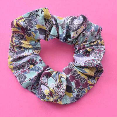 Scrunchie - Liberty of London Summer Eban Blue