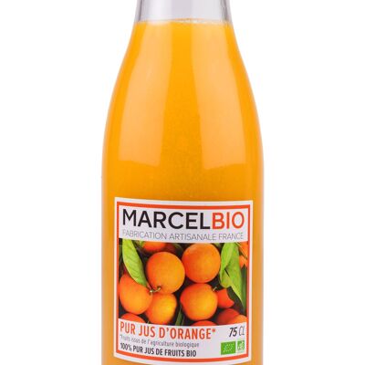 Pur Jus d’Orange Bio 75cl