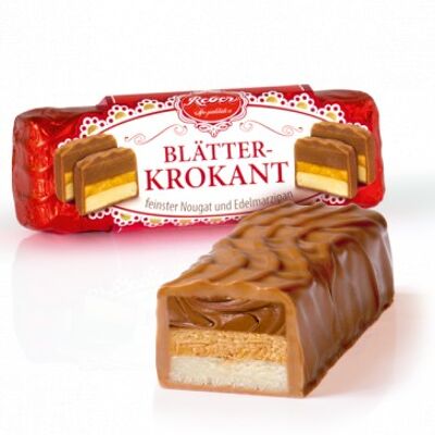 Blätterkrokant-Pastete