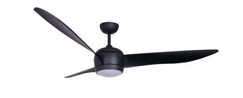 Lucci air - Ventilateur de plafond Airfusion Nordic LED avec télécommande et éclairage LED, noir 1