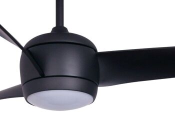 Lucci air - Ventilateur de plafond Airfusion Nordic LED avec télécommande et éclairage LED, noir 4