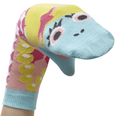 Mermaid / Sock puppet / Children socks / Toy
