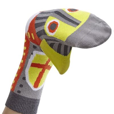 Knight / Sock puppet / Children socks / Toy