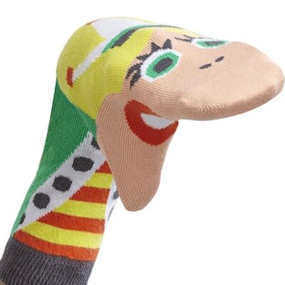 Queen / Sock puppet / Children socks / Toy