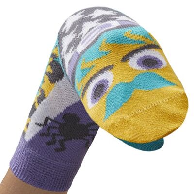 Wizard / Sock puppet / Children socks / Toy