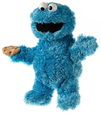 Cookie Monster S703 / marionnette à main / Sesame Street 1