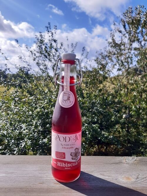 Pod'Jo kombucha Hibiscus 250ml