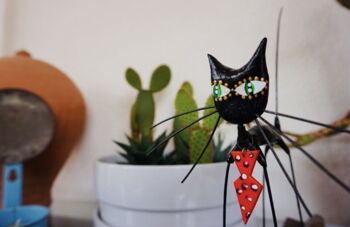 Chat noir élégant 3