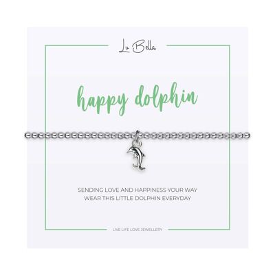 Pulsera Happy Dolphin Sentiments