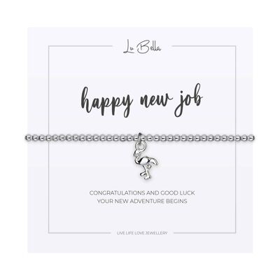 Pulsera Happy New Job Sentiments