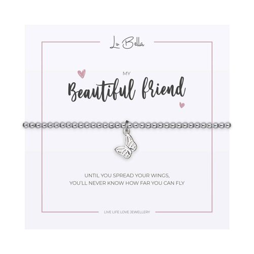 My Beautiful Friend Sentiments Bracelet