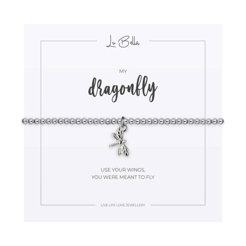 My Dragonfly Sentiments Bracelet