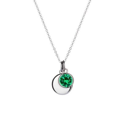 May Birthstone Pendant - Emerald