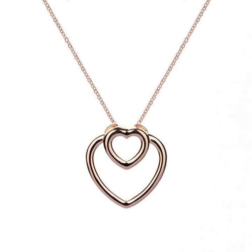 With Love - Dual Hearts - Necklaces