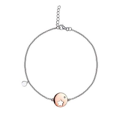 Eudora - Star Disc Charm - Bracelet