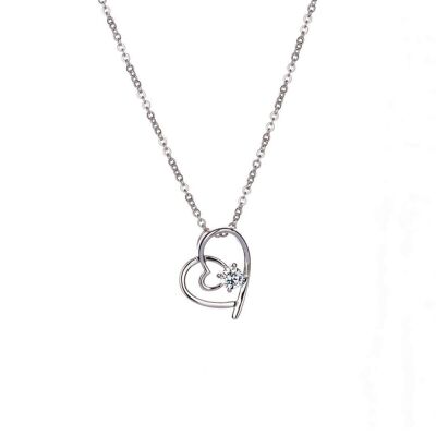 With Love - Intertwining Hearts - Necklace