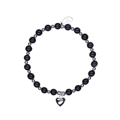 Pulsera Apilable Gruesa Healing Heart