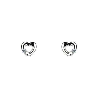 With Love - Boucles d'oreilles coeur