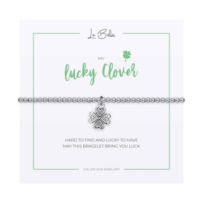 My Lucky Clover Sentiments Bracelet