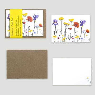 A6 Briefkarten »Wildblumen«