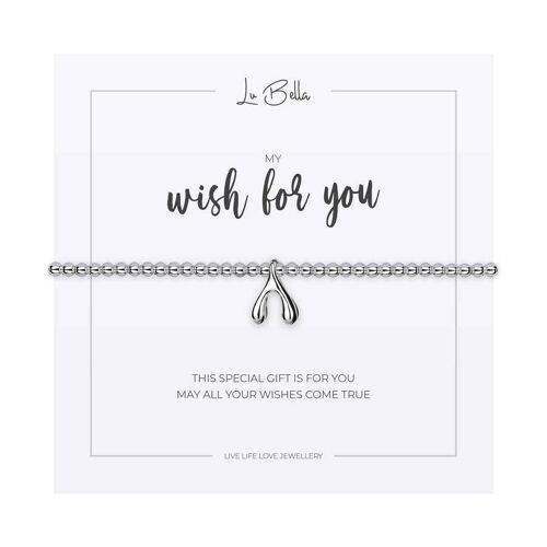 My Wish For You Sentiments Bracelet