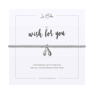 My Wish For You Sentiments Bracelet
