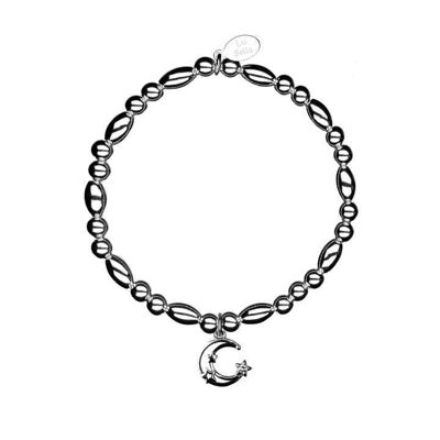 Je t'aime jusqu'à la lune Bracelet à empiler