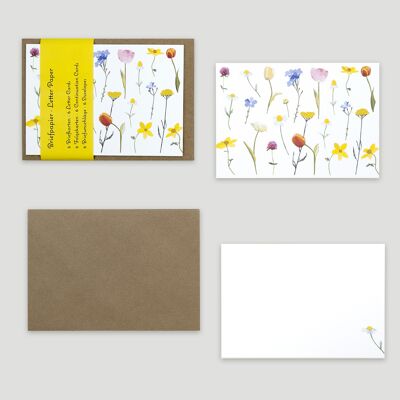 A6 Briefkarten »Streublumen«