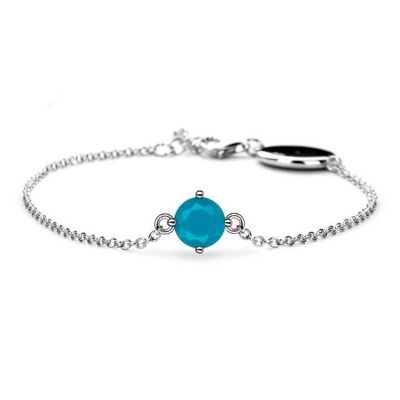 Bracciale Birthstone di Dicembre - Turchese