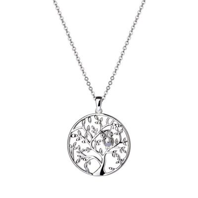 Gaia - Arbre Et Hibou - Collier