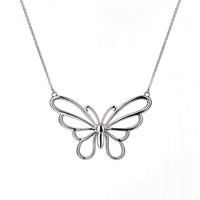 Gaia - Papillon en filigrane - Collier