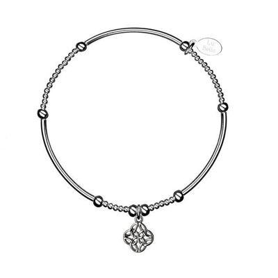 Bracelet d'empilage de nouilles celtiques