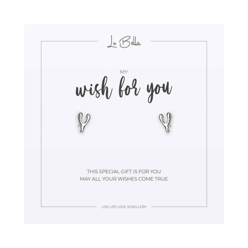 My Wish For You Sentiments Earrings