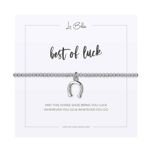 Best Of Luck Sentiments Bracelet