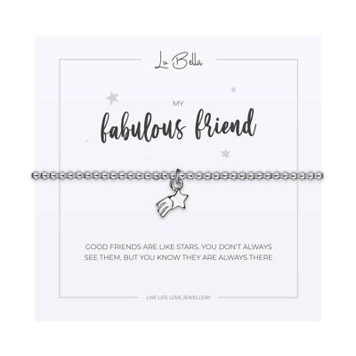 Pulsera Fabulous Friend Sentiments