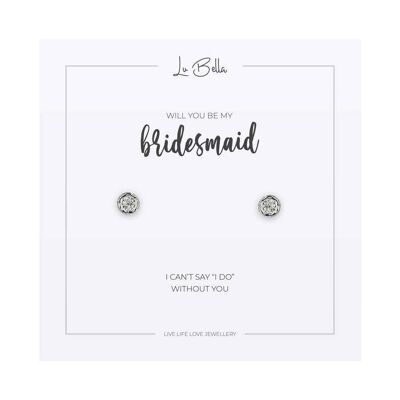 Pendientes Will You Be My Bridesmaid Sentiments