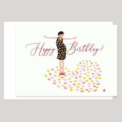 Geburtstagskarte »Happy Birthday!«