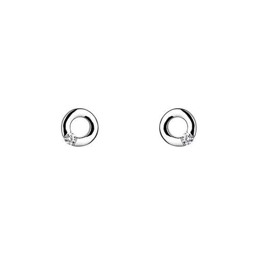 Eudora - Circle Stud Earrings