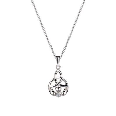 Forever - Claddagh & Noeud Celtique - Collier