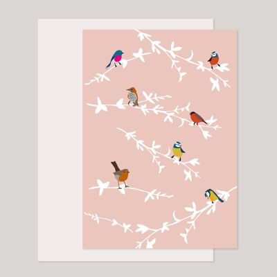 Grußkarte »Vogelgezwitscher«