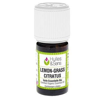 Lemongrass flexuosus essential oil (organic) - 30 ml