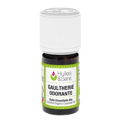 aceite esencial fragante de gaulteria (orgánico) -5 ml