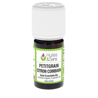 Petitgrain lemon combava aceite esencial (orgánico) - 5 ml