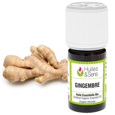 aceite esencial de jengibre (orgánico) -5 ml