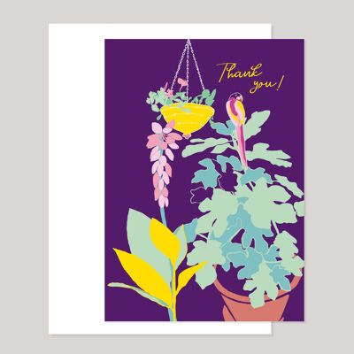 Greeting card »Thank you! (offered.)"