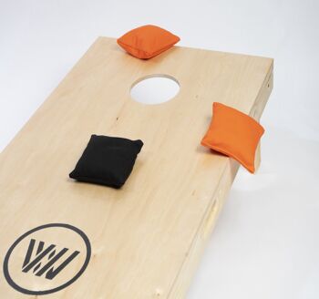 Ensemble Cornhole - 90x60 - Wicked Wood Design 2