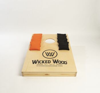 Ensemble Cornhole - 90x60 - Wicked Wood Design 4