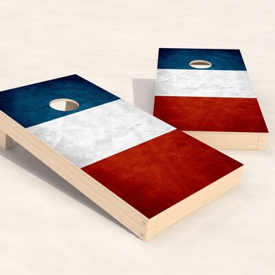 Juego de campo Cornhole - 90x60cm - Francia