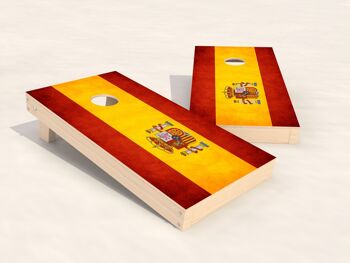 Ensemble de campagne Cornhole - 90x60cm - Espagne